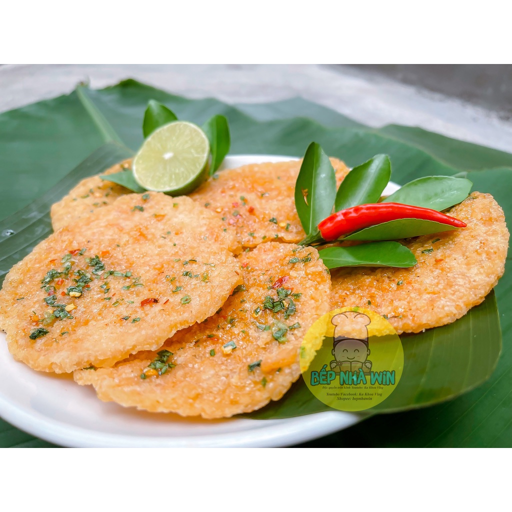 [Mã GROXUAN1 giảm 8% đơn 150K] Cơm Cháy Nước Mắm Mỡ hành (COMBO 5 BỊCH) - Bếp Nhà Win ( Ku Khoa Vlog)