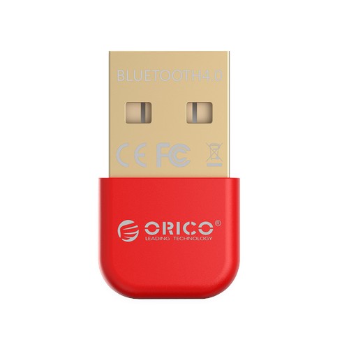 USB Bluetooth 4.0 Orico BTA-403 Dành Cho PC, Laptop (Màu đen, đỏ, trắng, xanh) - Hàng Chính Hãng