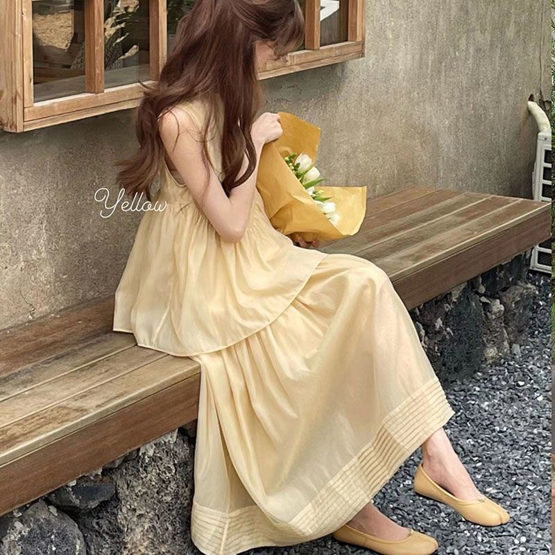 Đầm babydoll voan dáng xoè taobao order