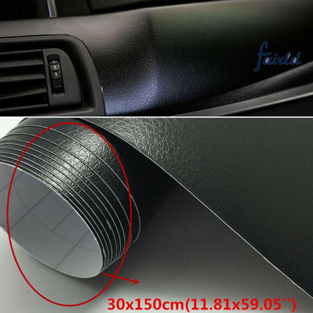 Miếng dán trang trí xe hơi bằng Vinyl giả vân da 30cm*150cm