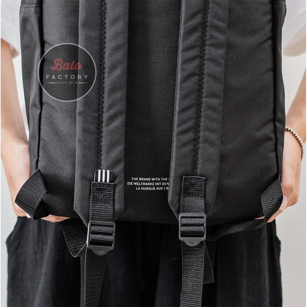 Balo đi học Das Trefoil Backpack BK6723 màu đen