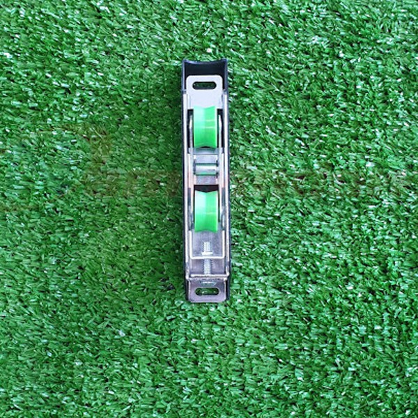 BÁNH XE ĐÔI CỬA LÙA 55 NHÔM KÍNH | MÃ KL27