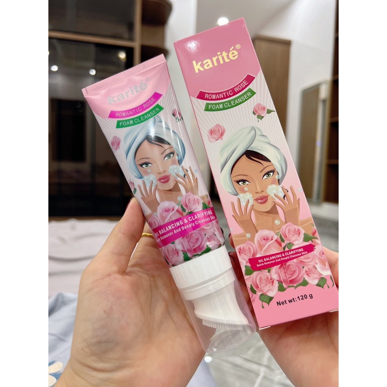 Sữa rửa mặt tạo bọt đầu masa Karite