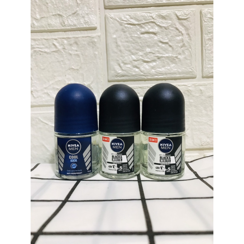 Lăn Ngăn Mùi NIVEA MEN dành cho Nam ( 12ML )