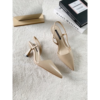 SANDAL SLINGBACK CAPELLA  MŨI NHỌN GÓT 7P