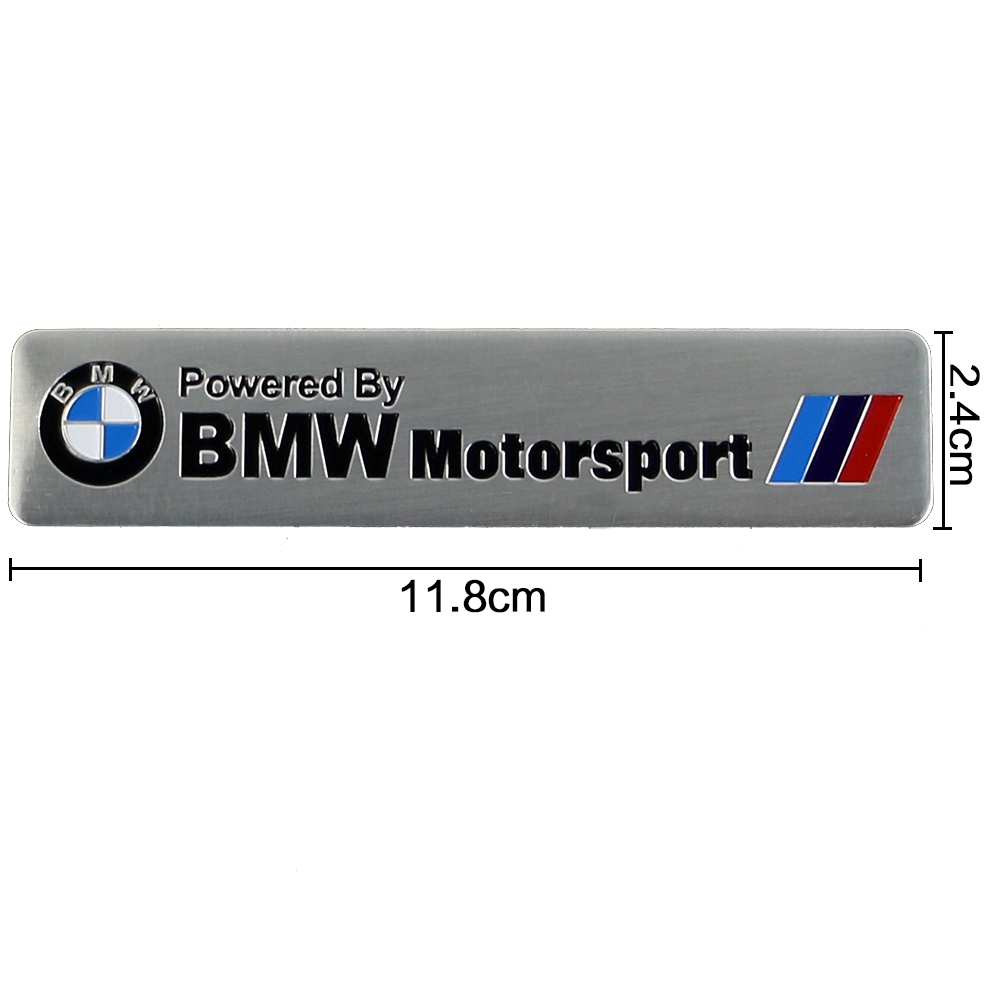 Miếng Dán Logo Trang Trí Cho Xe Hơi BMW