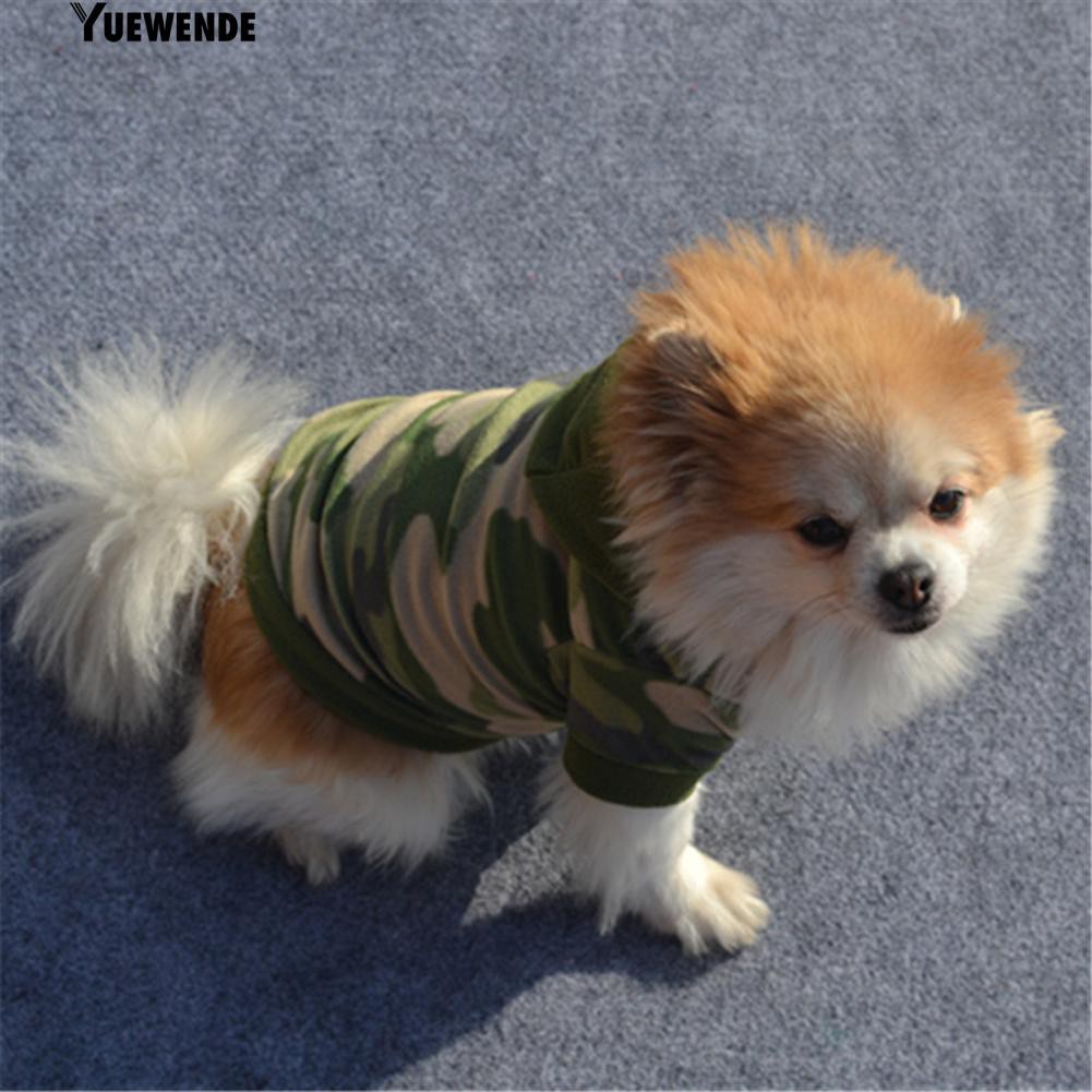 Áo hoodie họa tiết rằn ri có mũ cho cún cưng