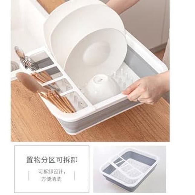 Giá Nhựa Úp Chén Đĩa Có Thể Gấp Gọn Tiện Dụng | BigBuy360 - bigbuy360.vn
