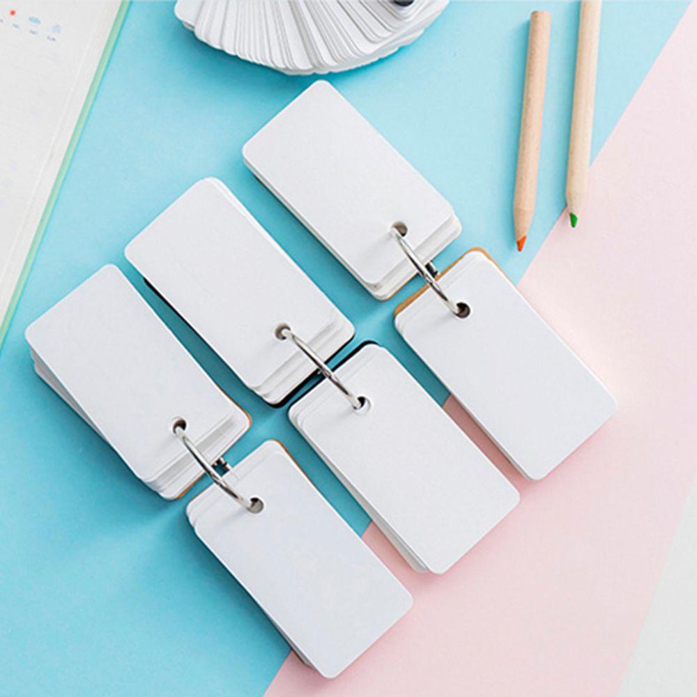 JARRED Sổ Ghi Chú Mini Dạng Nhẫn Kim Loại Đơn Giản Cho Học Sinh