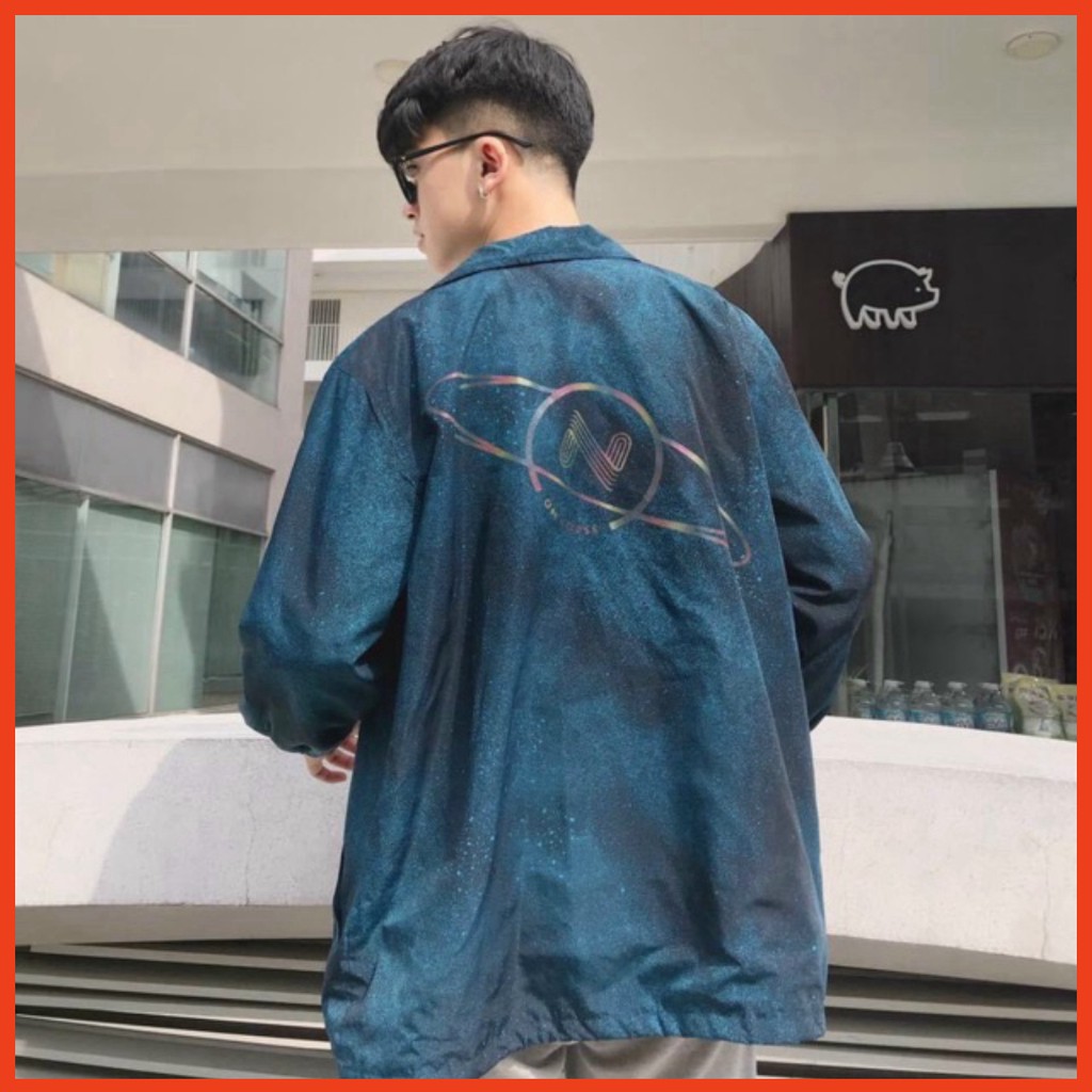 𝗡𝗘𝗪 𝗔𝗥𝗥𝗜𝗩𝗔𝗟 Áo khoác dù loang phản quang 4.0 nam nữ ulzzang Wind