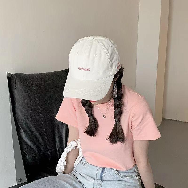 Mũ lưỡi trai nam nữ hêu chữ Ground phong cách Hàn Quốc T09