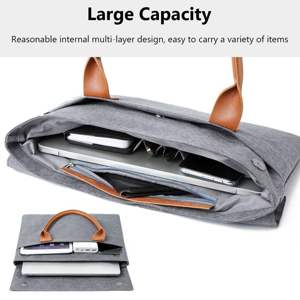 Túi đựng laptop MUVAKO kích thước lớn 13 14 15 inch siêu mỏng bảo vệ chống sốc