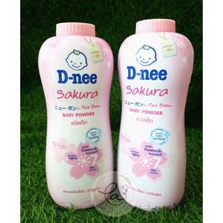 Phấn em bé d-nee sakura baby powder chai 380gr