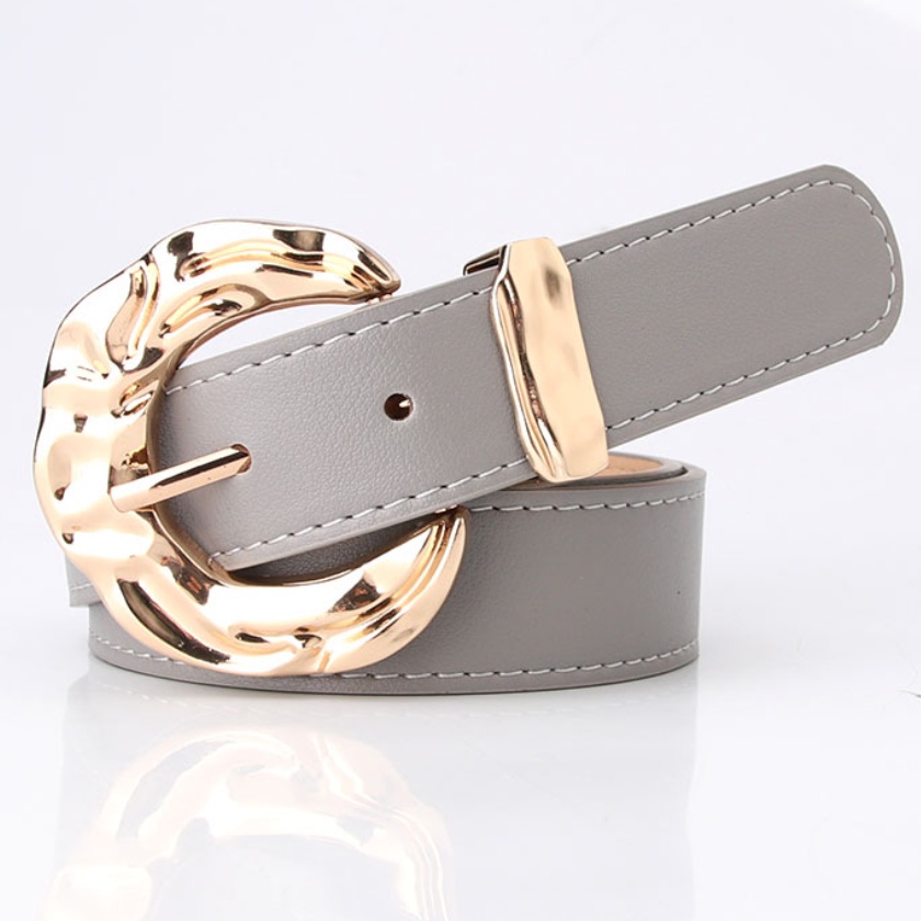 Thắt Lưng Nữ Bản To Thời Trang Âu Mỹ Cá Tính TL021 ShopMaySG Dây Nịt Nữ Da PU Khóa Kim Loại Bền Chắc For Jeans, Quần Âu