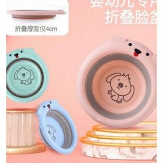 Chậu rửa mặt gấp gọn cho bé