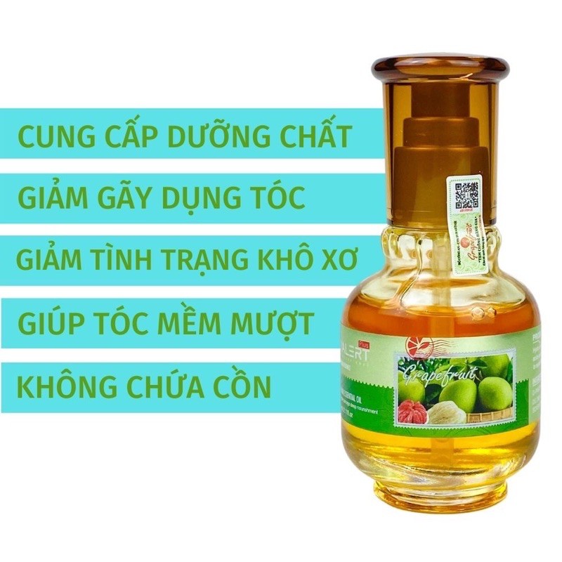 TINH DẦU BƯỞI NGUYÊN CHẤT GIÚP MỌC TÓC, GIẢM GÃY RỤNG (Lọ 60ml - Noon Fashion)