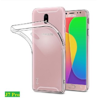 Ốp lưng Galaxy J7 Pro nhựa dẻo trong suốt thế hệ mới