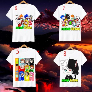 SALE 50%  Áo Thun Hero Team Mini World Đẹp Cho Bé Trai Bé Gái