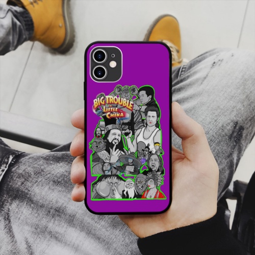 Ốp lưng iphone SAMSUNG hình big truble in little china collage art minimalism  cho các dòng iPhone PAP20210787