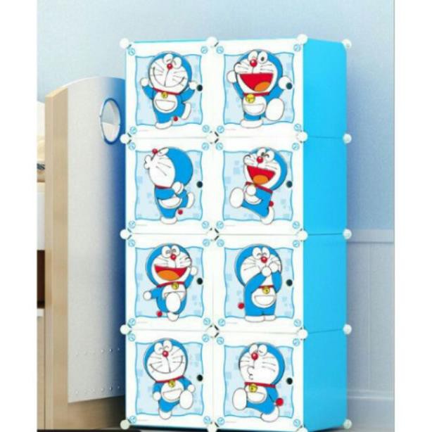 TỦ LẮP GHÉP 8 NGĂN DOREMON
