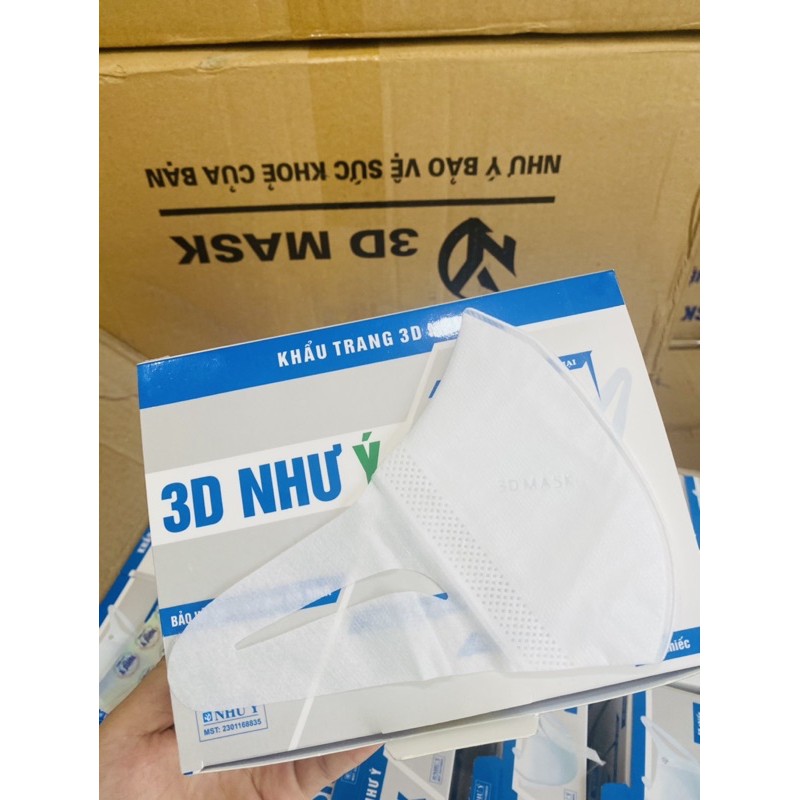 Khẩu trang 3D mask 1 hộp 50c
