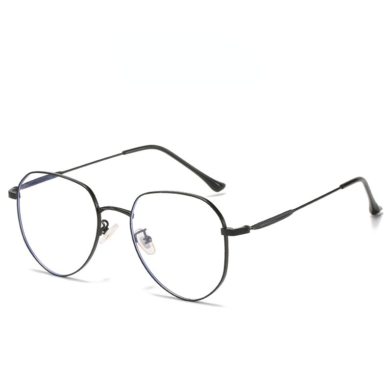 Mắt Kính Cận Thị Gọng Màu Xanh Dương Nhạt Cho Nam Nữ