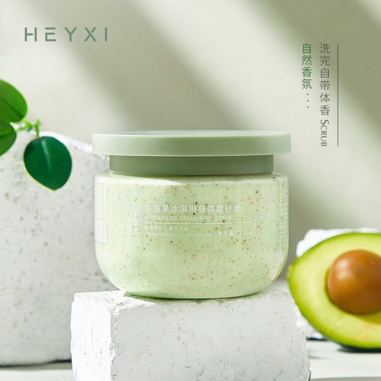 Tẩy tế bào chết HEYXI bơ 250g HTTBCB