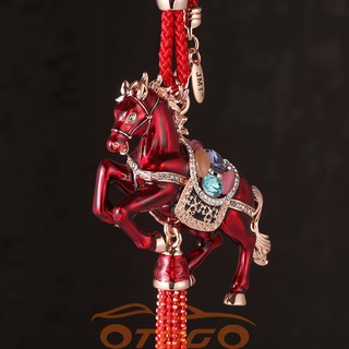  Khánh Ngựa Treo Gương Ô Tô  Dây Treo Gương Xe Hơi ,Khánh Ngựa Phong Thuỷ 