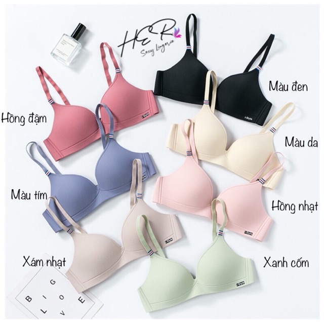 Áo ngực không gọng su nữ mút mỏng, áo lót nữ đệm mỏng thông hơi VALICA 688 | BigBuy360 - bigbuy360.vn