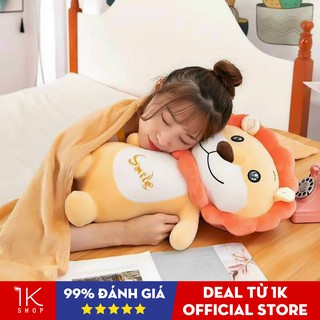 Bộ chăn gối thú dài siêu đáng yêu siêu đáng yêu chất vải mềm mịn