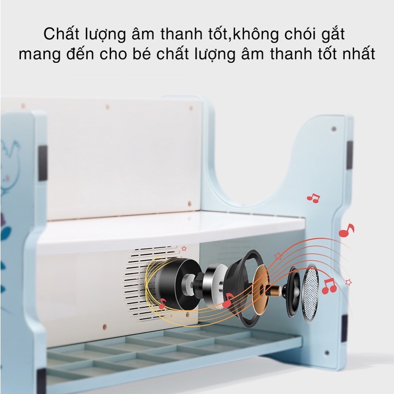 Đàn Piano mini cao cấp KUB, đồ chơi giáo dục âm nhạc cho bé có đầy đủ chức năng như đàn thật