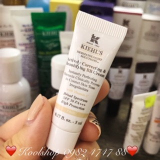 Mini 5ml Kem Nền BB Kiehl's Actively Correcting and Beautifying BB Cream SPF 50/PA+++