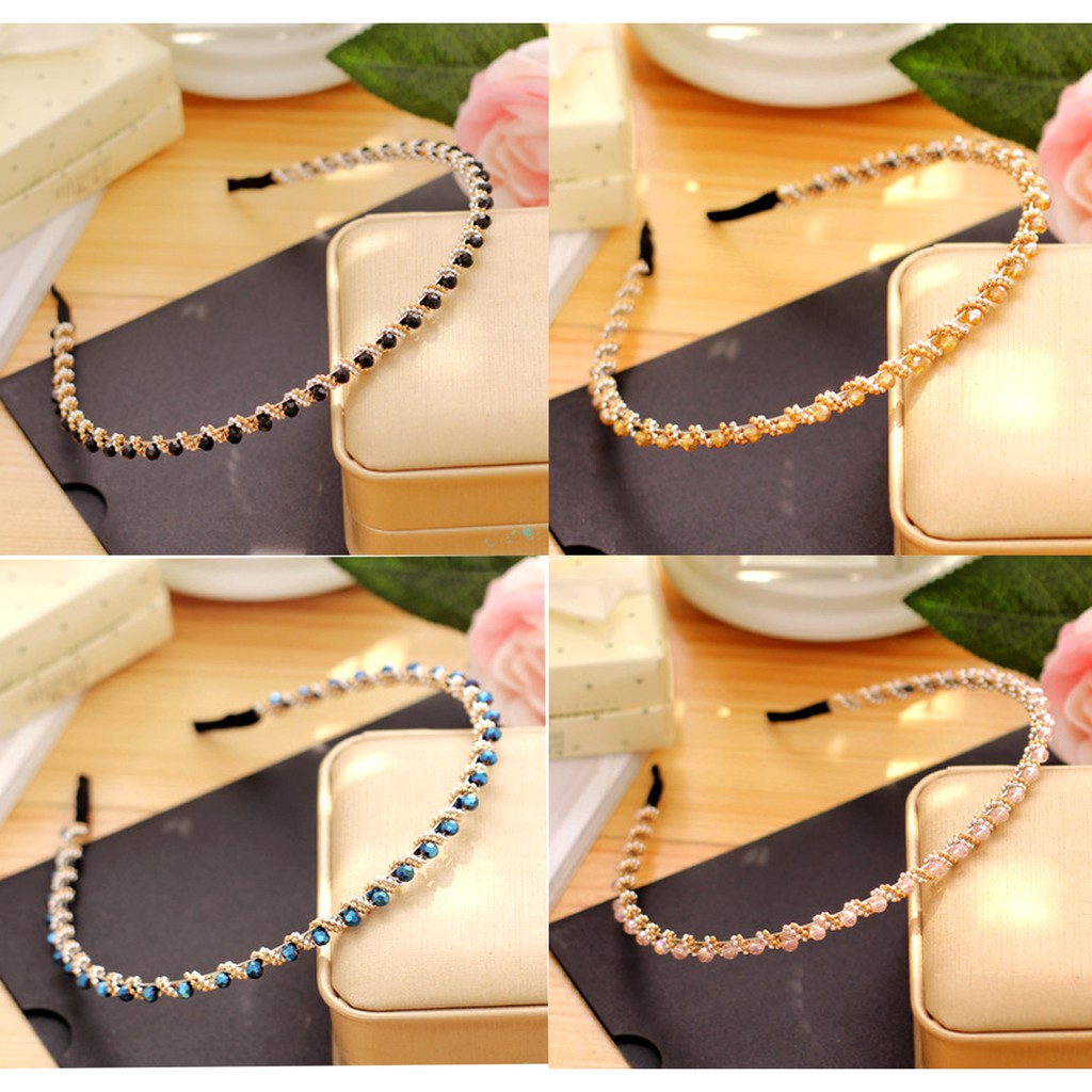 CA10 Cài tóc đính hạt xinh xắn