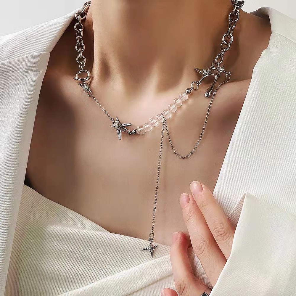 Vòng cổ Mặt Ngôi Sao Cá Tính Cho Nữ