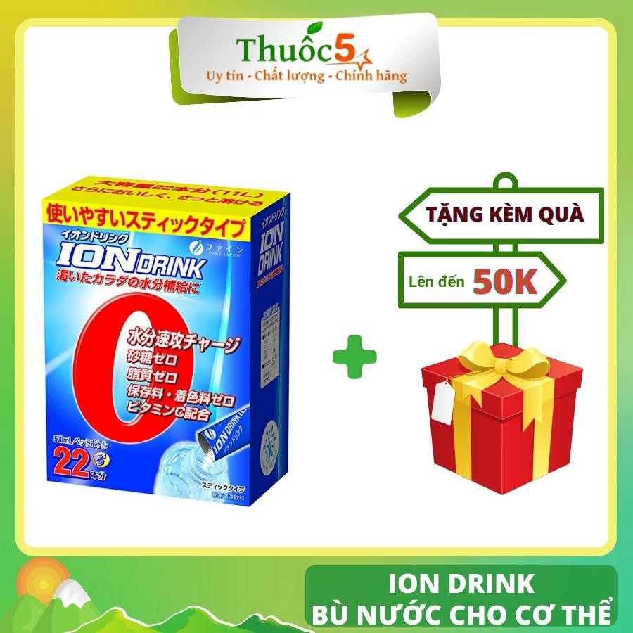 [GIÁ GỐC] Ion Drink Nhật điện giải bù nước hộp 22 gói