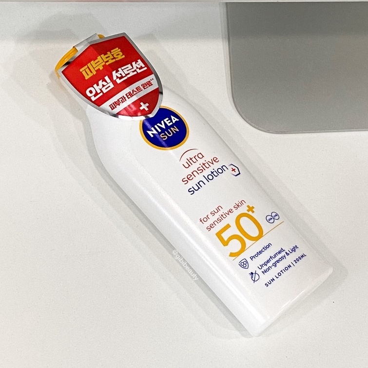 Kem chống nắng body Nivea Ultra Sensitive SPF50+ PA++++