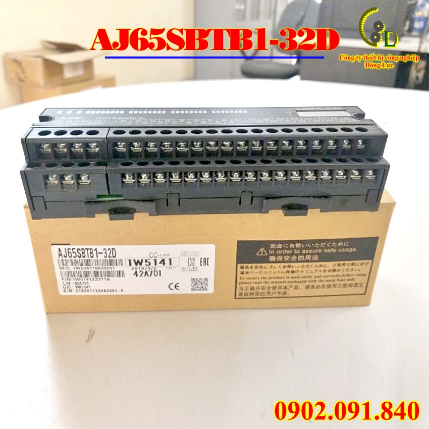 [BH 1 Đổi 1] Module AJ65SBTB1-32D Mitsubishi CC-link input 32-24VDC-7mA-0.2ms ✴️VIP✴️ mô đun liên lạc 32 đầu vào