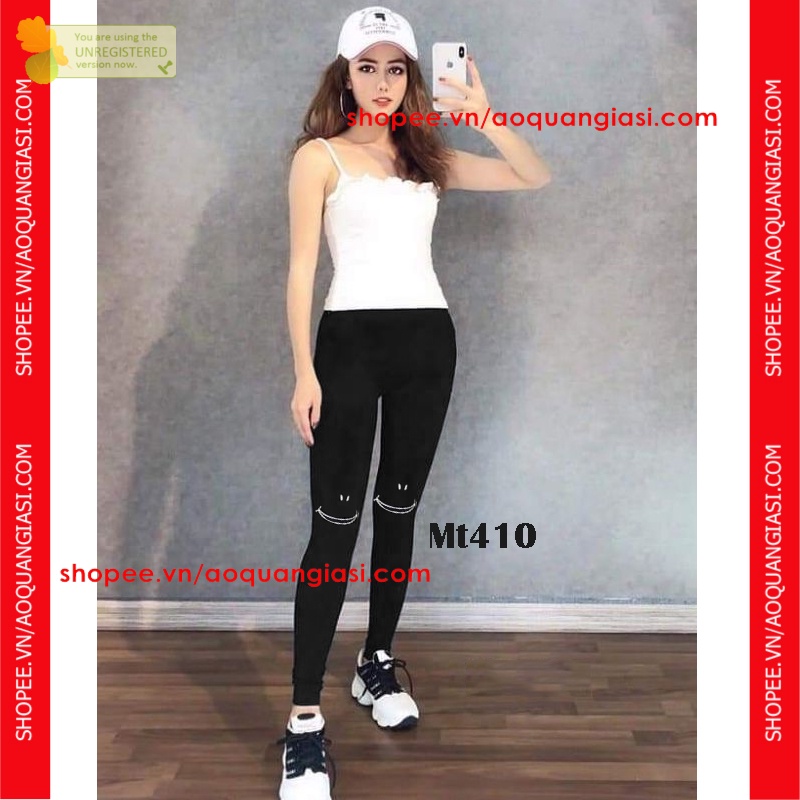 Quần Legging mặt cười MT410, mt690, mt350, mt691