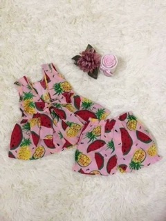 Set 3 bộ váy xẻ lưng