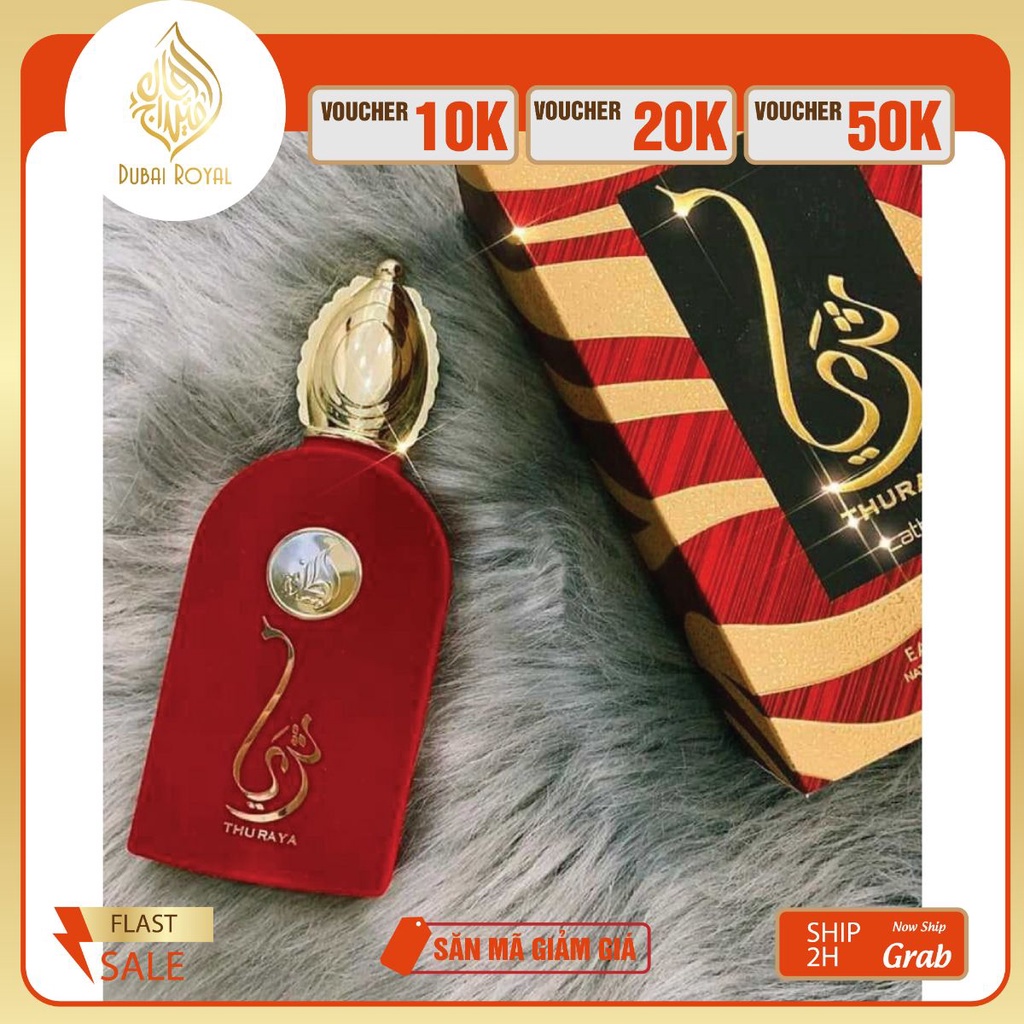 Nước hoa Dubai THURAYA sang trọng, quyến rũ 100ml