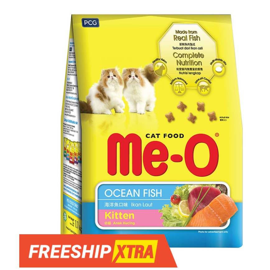 Thức ăn cho mèo con Me-o Kitten ( túi 1,1kg)