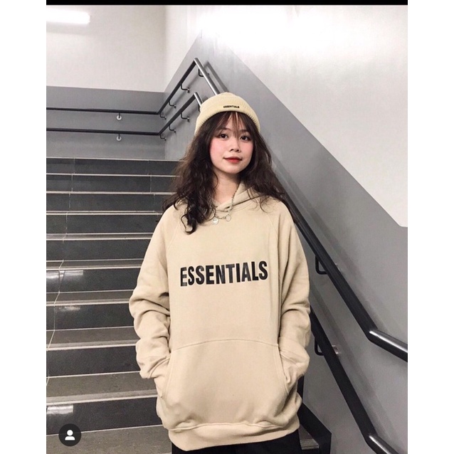 [RẺ VÔ ĐỊCH] Hoddie nỉ chữ hai mẫu màu nude from thụng (hàng sẵn) | BigBuy360 - bigbuy360.vn