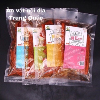 Sét ăn vặt que cay - ăn vặt tuổi thơ