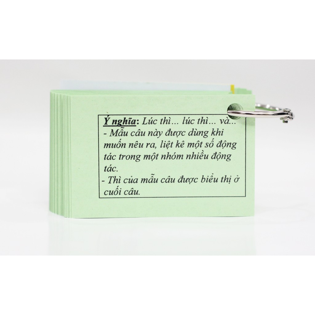 Thẻ Học Ngữ Pháp Tiếng Nhật Sơ Cấp N5 - Flashcards Ngữ Pháp Minna No Nihongo N5