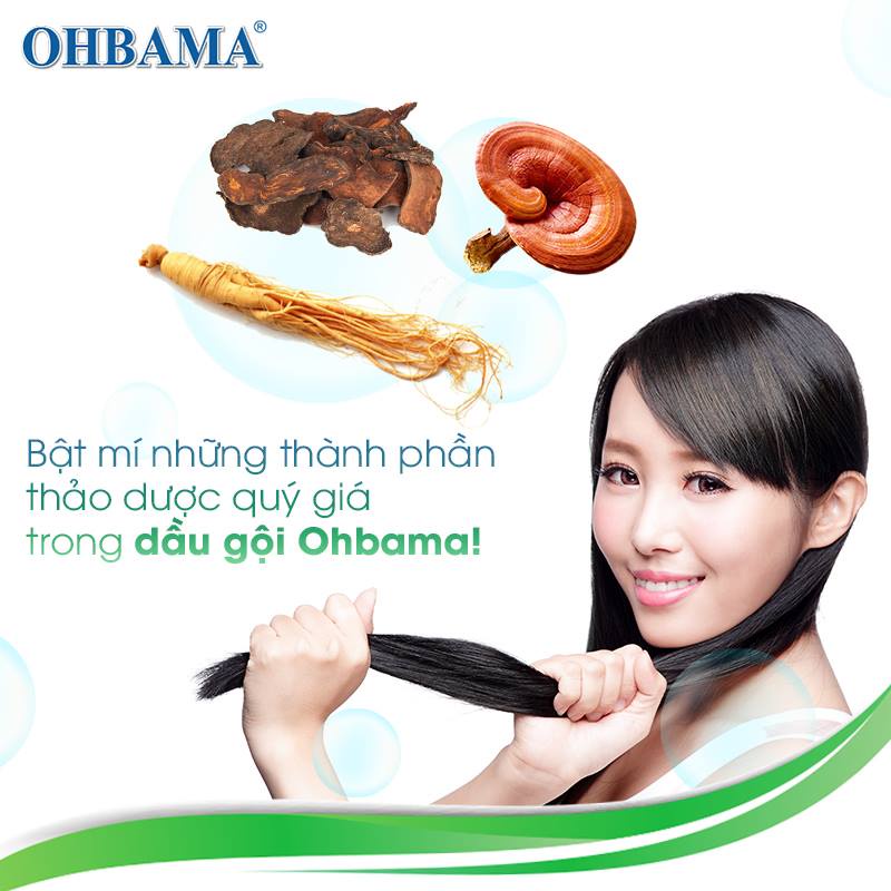 Gội Là Đen OHBAMA Thảo Mộc (1 gói)- Không nhuộm, không hư tổn tóc