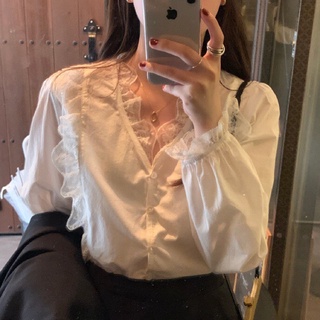 Áo Kiểu Phối Ren Style Hàn
