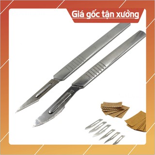 Dao thiến Heo KÈM 10 LƯỠI DAO