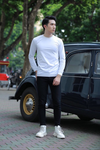 Áo phông nam dài tay 💕 FREESHIP đơn 250k 💕  Áo Giữ Nhiệt/phông nam cotton xuất Nhật hàng chuẩn xịn | BigBuy360 - bigbuy360.vn