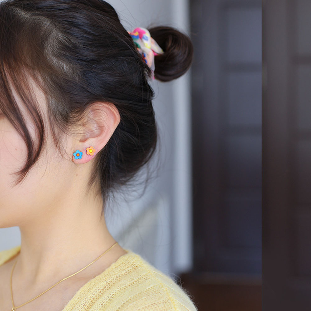 Hoa tai dễ thương đầy màu sắc với nhiều kiểu tùy chọn