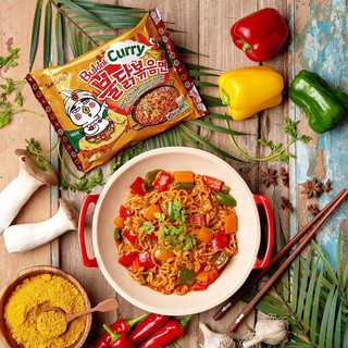 Combo mì gà cay Samyang nhiều vị